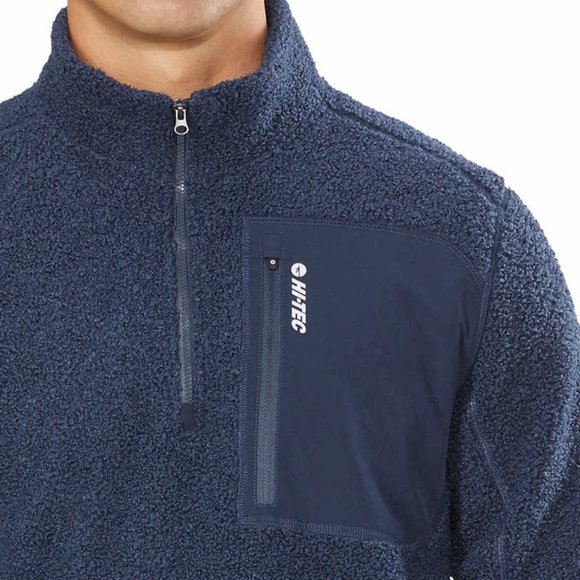 Hi-Tec Men’s ¼ Zip Fleece Pullover - Picture 3 of 6